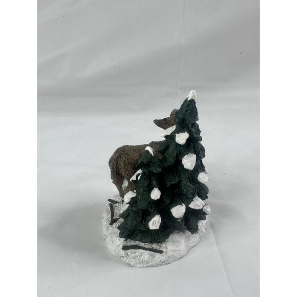 St. Nicholas Village Meadow Friends Christmas Winter Mama Baby Cottagecore - Picture 4 of 7